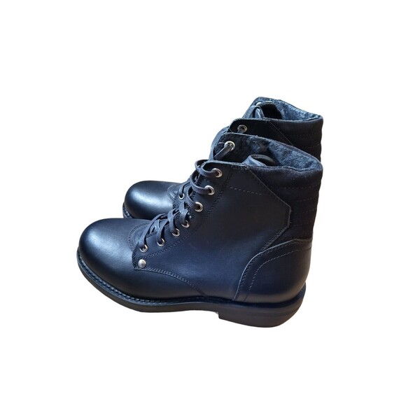 Brothers & Sons Chinook Men's 9 Biker Motorcycle Combat Boot Oil Resistant - Picture 7 of 10